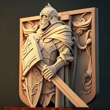 3D model White Knight Chronicles II game (STL)